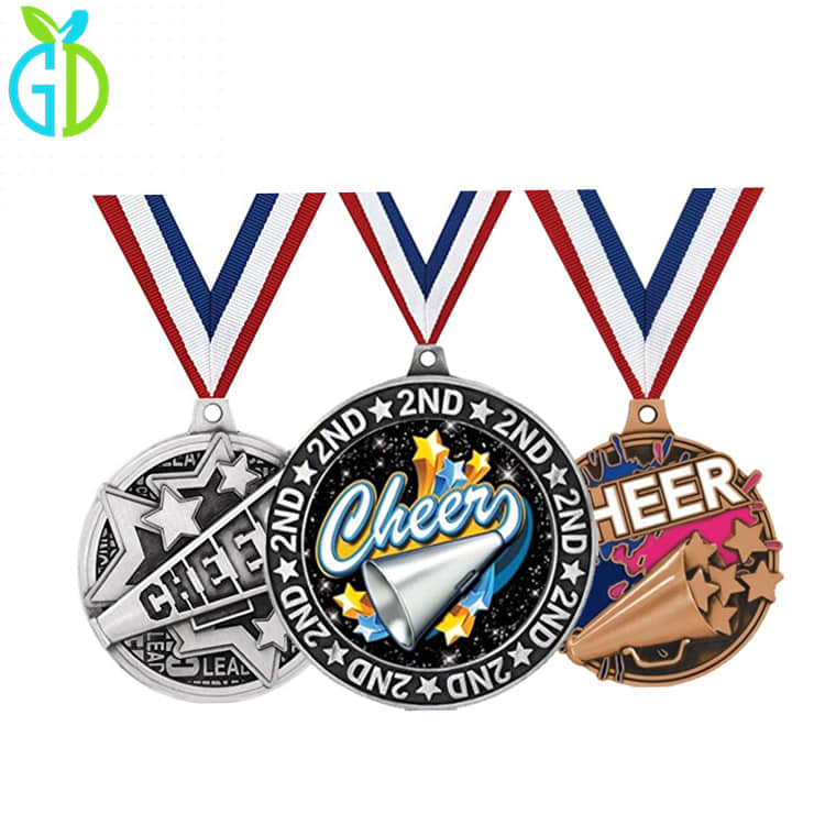 Customized 3D Cheering Team Rooter Cheer Medal Medalla Medallion