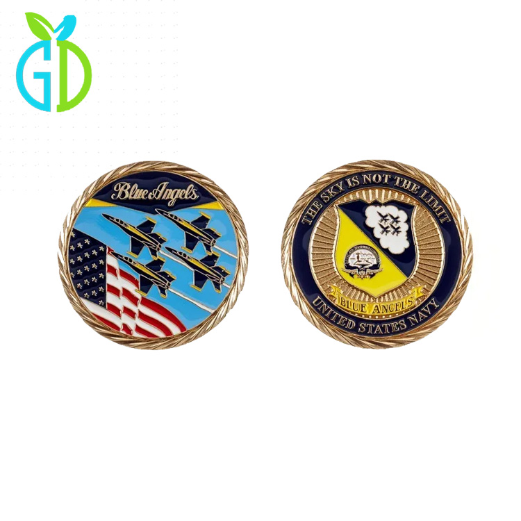 Wholesale Navy Military Blue Angels Challenge Coin