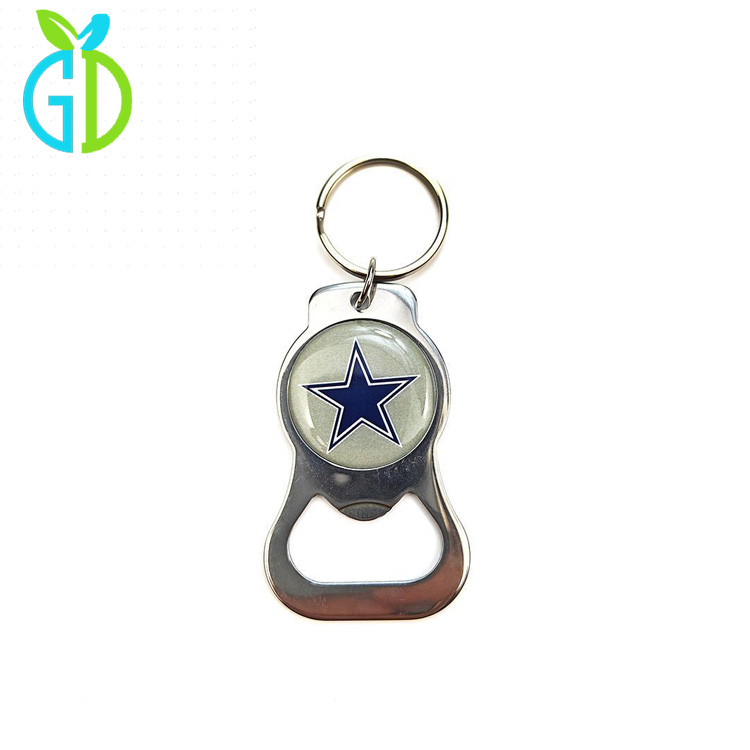 Custom Logo 32 Team NFL Football Bottle Opener Keychains