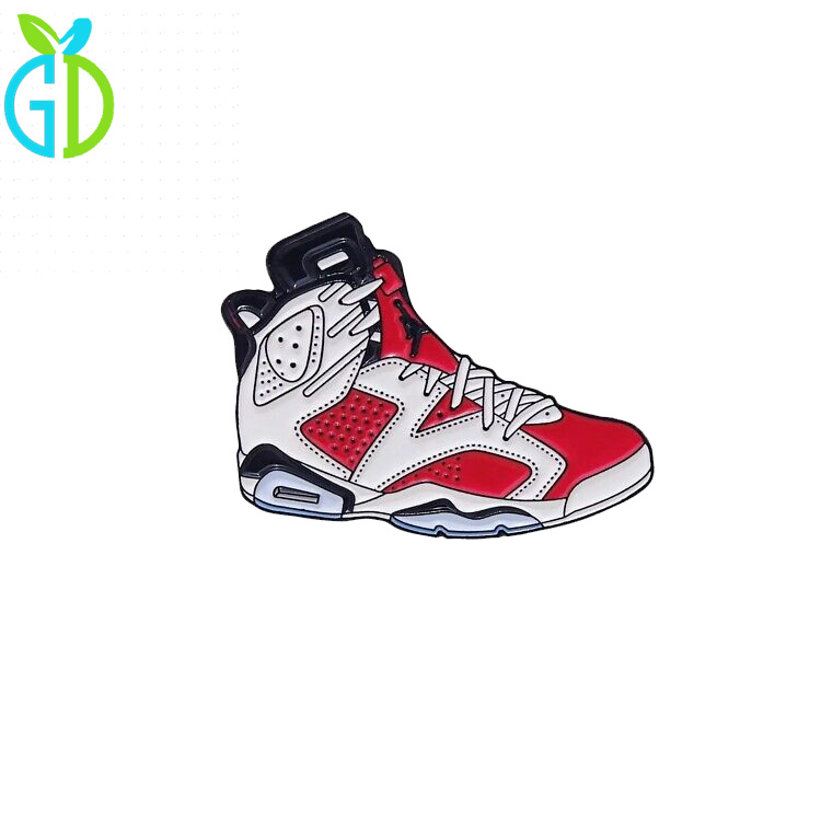 Wholesale Dustom Doutique Memorial Basketball Shoes Sneakers Kobe Bryant Fan Lakers Enamel Pin