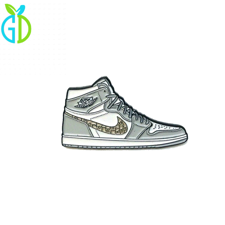 Wholesale Dustom Doutique Memorial Basketball Shoes Sneakers Kobe Bryant Fan Lakers Enamel Pin