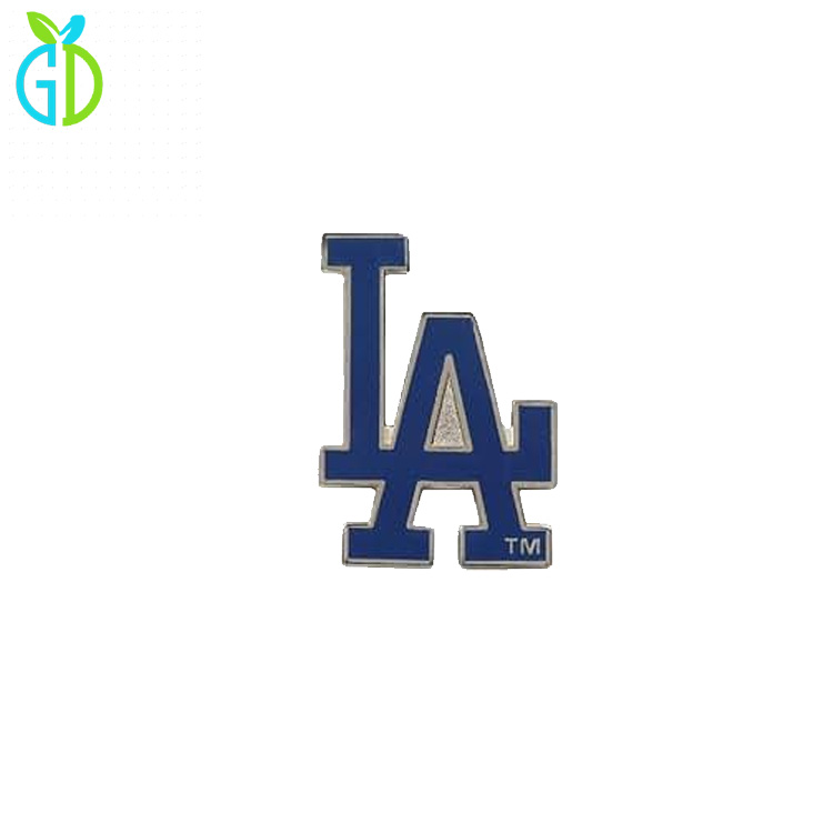 Enamel Los Angeles La Dodgers Sugar Skull Lapel Pin Badge