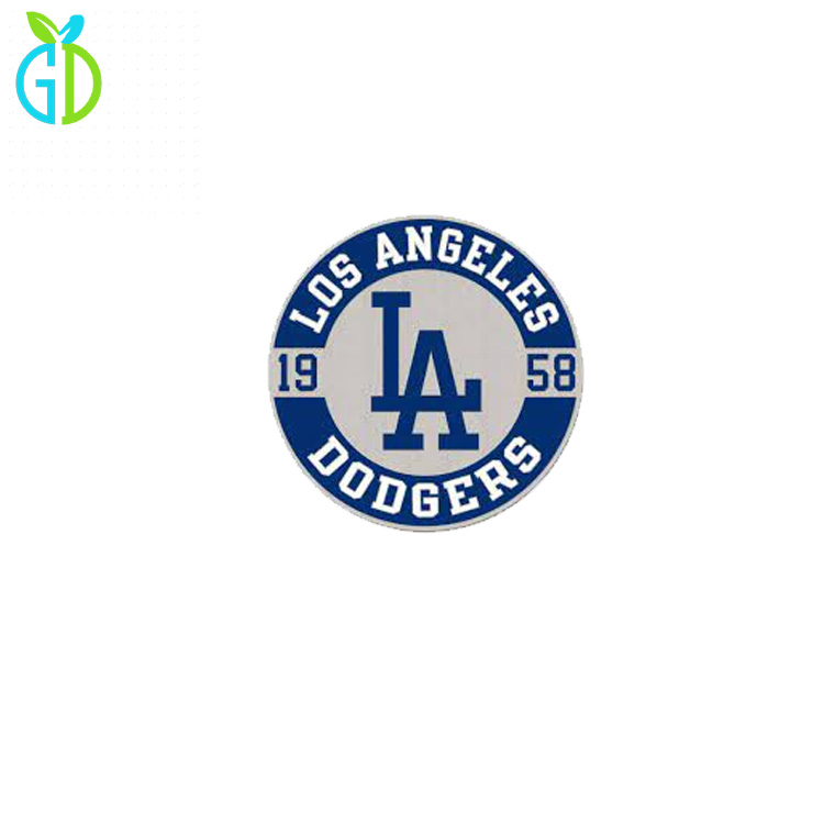 Enamel Los Angeles La Dodgers Sugar Skull Lapel Pin Badge